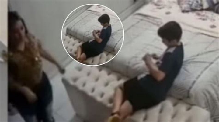 Kid & Mom CCTV Video: Viral Sensation - What's the Buzz?