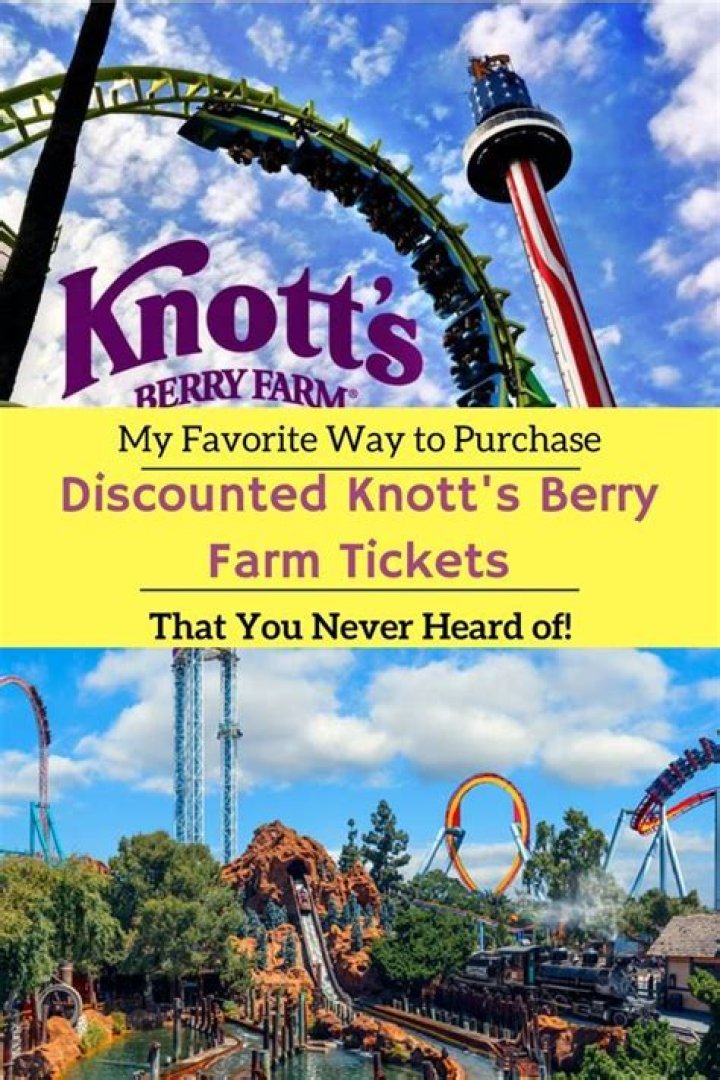 Knott's Berry Farm Discount Tickets: Save Big!