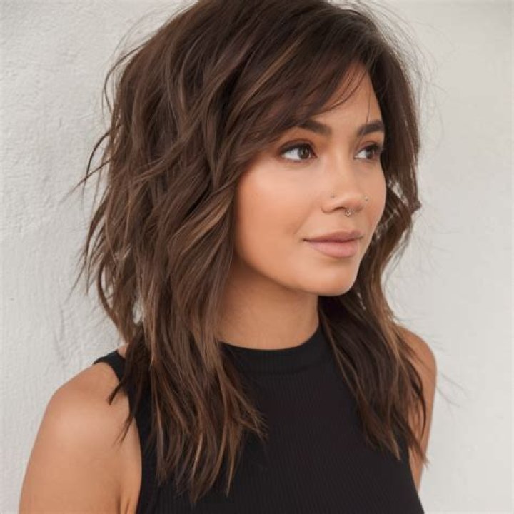 Top Shaggy Hairstyles with Side Bangs: Effortless Chic